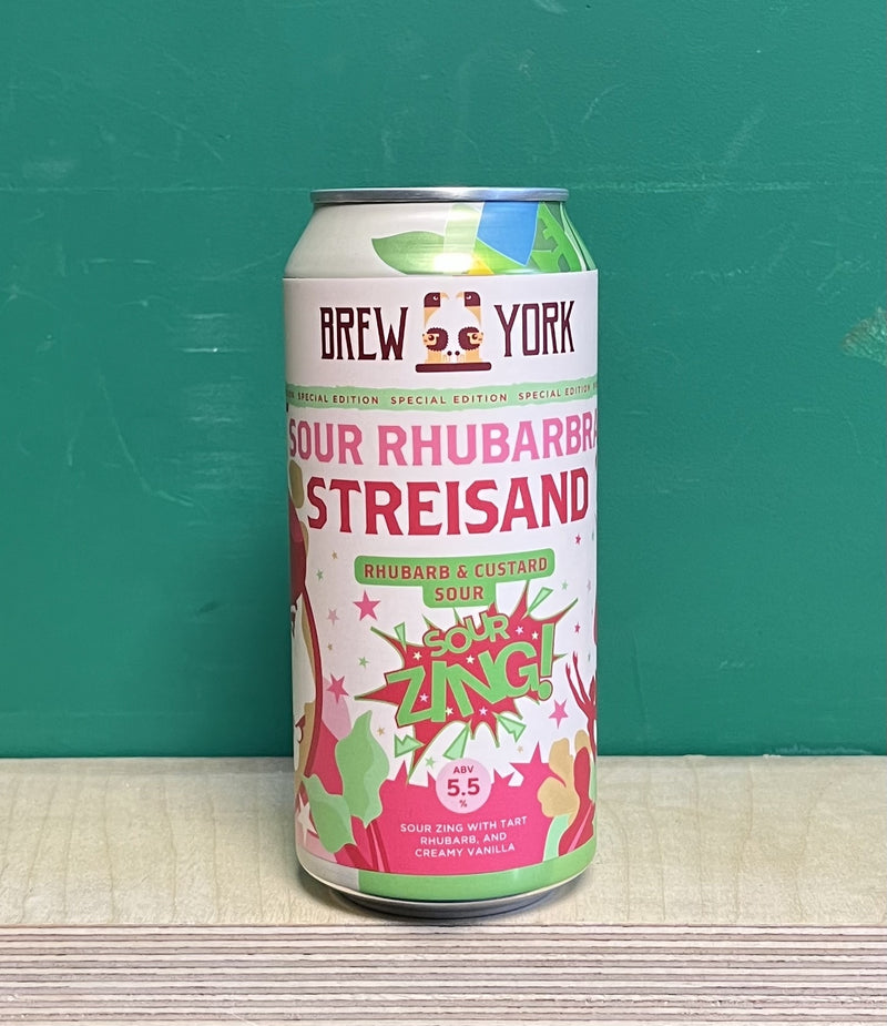 Brew York Rhubarbara Streisand Sour