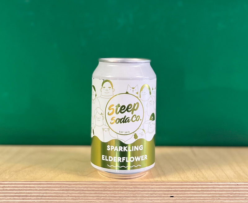 Steep Soda Co Sparkling Elderflower