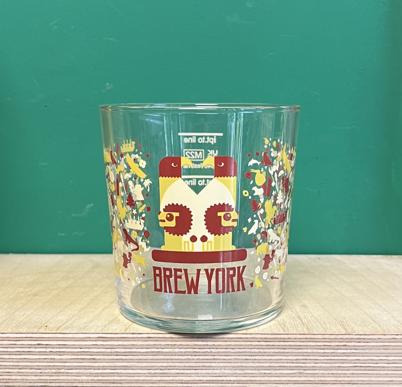 Brew York 1/2 Tumbler Glass