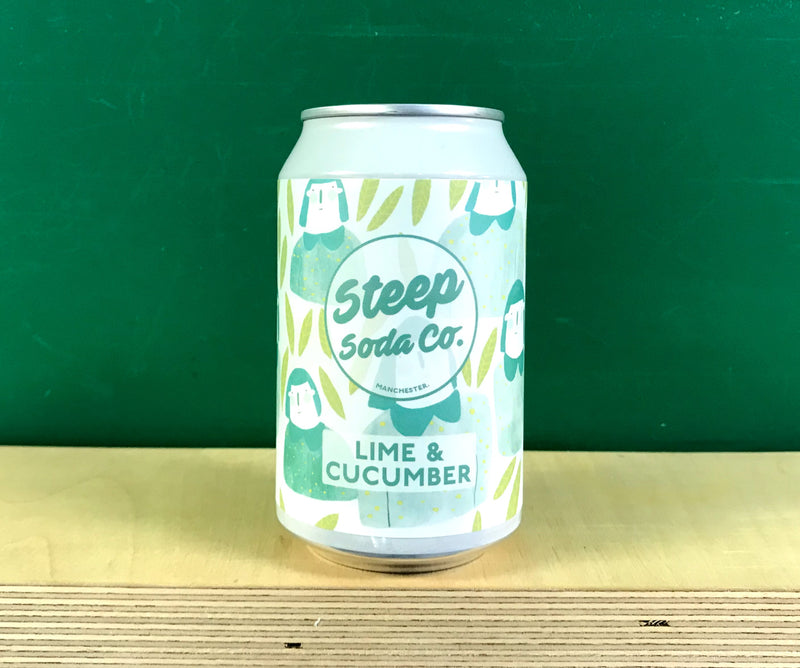 Steep Soda Co Lime & Cucumber